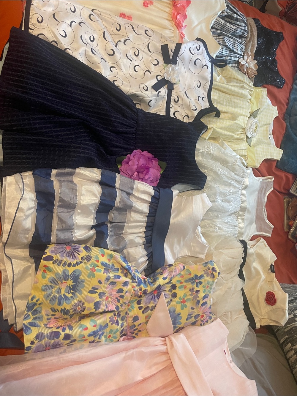 Girls Size 5 Lot of Dresses